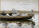 Boys in a Dory, 1873 (24,8 x 35,2 cm)