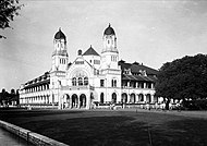 NIS company head office (Gedung Lawang Sewu), Semarang, Dutch East Indies.