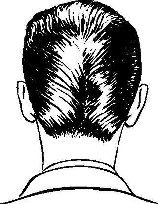 <span class="mw-page-title-main">Ducktail</span> Hairstyle