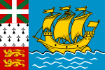 Thumbnail for File:Flag of Saint-Pierre and Miquelon.svg