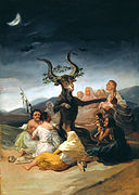 Francisco de Goya, "Nõidade sabat" (1797–98)