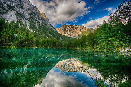 Green lake, Tragöß © Martin Toedtling