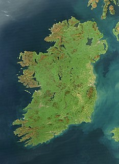 Ireland Island in the North Atlantic