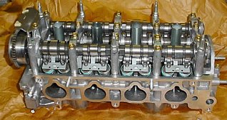 <span class="mw-page-title-main">Cylinder head</span> Component of an internal combustion engine