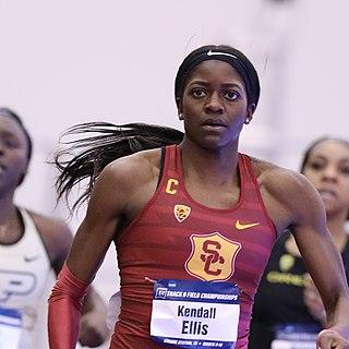 <span class="mw-page-title-main">Kendall Ellis</span> American sprinter