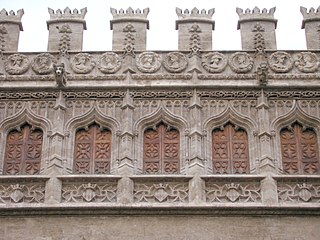 Medallons del Consolat del Mar (Llotja de la Seda),València.