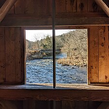 Window - Comstock Covered Bridge.