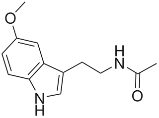 <span class="mw-page-title-main">Melatonin</span> Hormone released by the pineal gland