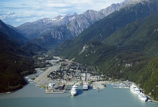 <span class="mw-page-title-main">Skagway, Alaska</span> Consolidated city-borough in Alaska, United States