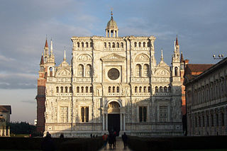 <span class="mw-page-title-main">Certosa di Pavia</span> Monastery and complex in Lombardy, Italy