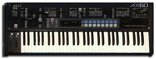 <span class="mw-page-title-main">Akai AX60</span> Polyphonic analogue synthesizer