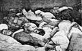 Corpses of Armenian children.