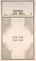 Project of a Triumphal Arch for Catherine the Great (1781), Hermitage