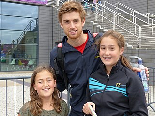 Lucas Corvée Badminton player