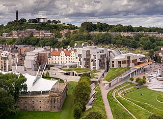 <span class="mw-page-title-main">Scottish Parliament Building</span> Home of the Scottish Parliament at Holyrood, Edinburgh