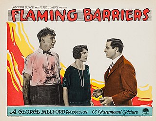 <i>Flaming Barriers</i> 1924 film by George Melford