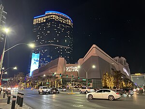 Fontainebleau Las Vegas i bakgrunden, 2024.