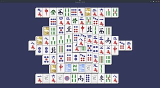 <span class="mw-page-title-main">Mahjong solitaire</span> Single-player game played with mahjong tiles