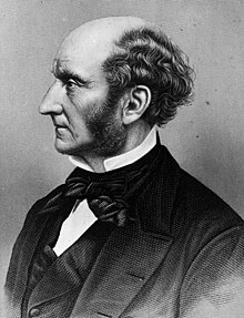 Drawing of John Stuart Mill