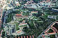 Vista aerea della Cittadella di Petersberg, 2007