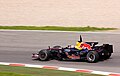 Webber testing at Catalunya