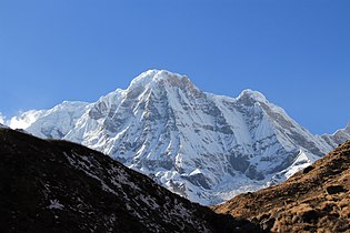 Mountains in Nepal Mt Annapurna, Nepal