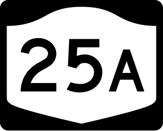 <span class="mw-page-title-main">New York State Route 25A</span> Highway in New York