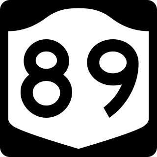 <span class="mw-page-title-main">New York State Route 89</span> State highway in central New York, US