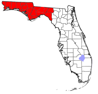 <span class="mw-page-title-main">Florida Panhandle</span> Northwest region of Florida