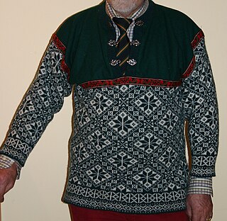 <span class="mw-page-title-main">Sweater</span> Piece of clothing made out of knit or crocheted material