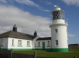 St Bees Lighthouse A lighthouse at St Bees, on the Cumbrian coast, England