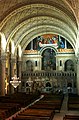 The interior of St. Mark's Coptic Orthodox Cathedral in Alexandria, Egypt, in 2006