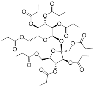 <span class="mw-page-title-main">Sucrose octapropionate</span> Chemical compound