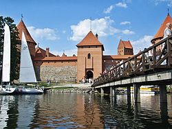 Brig an Castle o Trakai