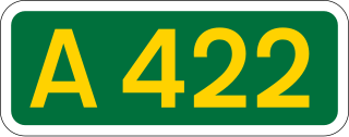 <span class="mw-page-title-main">A422 road</span> Road in England