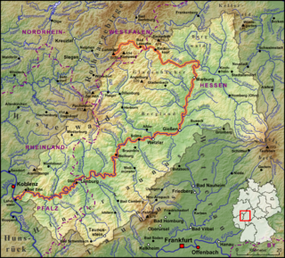 <span class="mw-page-title-main">Lahn</span> Right tributary of Rhine river in Germany