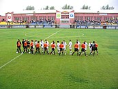 Okzhetpes Stadium is an outdoor stadium that is home to the FC Okzhetpes, 2005.