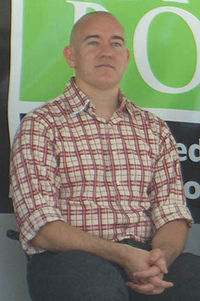 Peck at the 2009 Brooklyn Book Festival