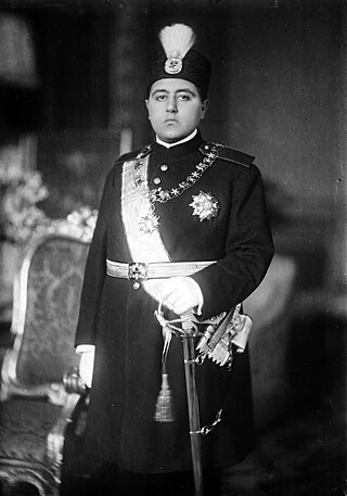 <span class="mw-page-title-main">Ahmad Shah Qajar</span> Shah of Iran from 1909 to 1925