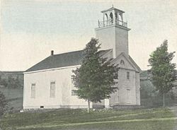 Deering Community Church (built 1829) c.1903