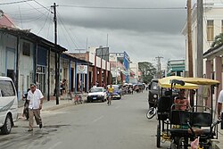 A road in Ciego de Ávila