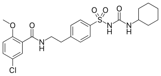 <span class="mw-page-title-main">Glibenclamide</span> Chemical compound