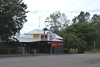 Gunalda Town in Queensland, Australia