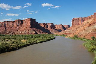 <span class="mw-page-title-main">Green River (Colorado River tributary)</span> River in Wyoming, Utah, and Colorado, United States