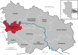 Oranienbaum-Wörlitz – Mappa