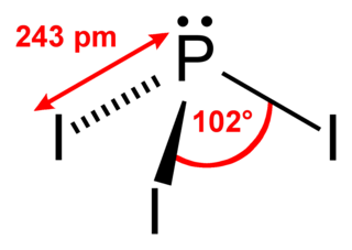 <span class="mw-page-title-main">Phosphorus triiodide</span> Chemical compound