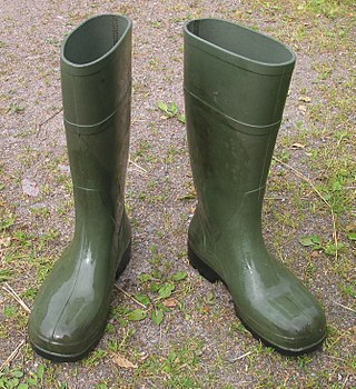 <span class="mw-page-title-main">Wellington boot</span> Type of waterproof boot