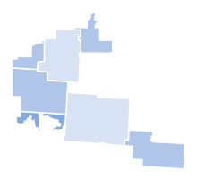 Results by county:
O'Connor--40-50%
O'Connor--30-40%
O'Connor--<30% 2018OH12specialD.svg