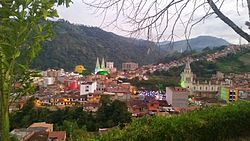 Skyline of Andes