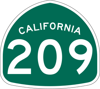 <span class="mw-page-title-main">California State Route 209</span> Former highway in California